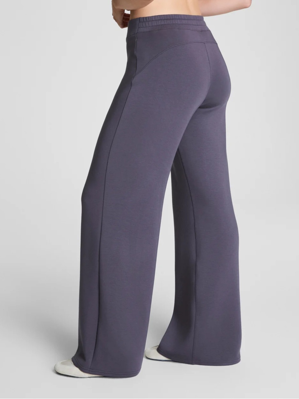 SPANX AirEsswntials wide leg pant- storm - Picture 3 of 3